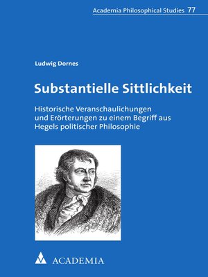 cover image of Substantielle Sittlichkeit